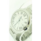 Ballon Bleu Cartier Steel Silver Dial 42mm Watch New with PAPER and BOX
